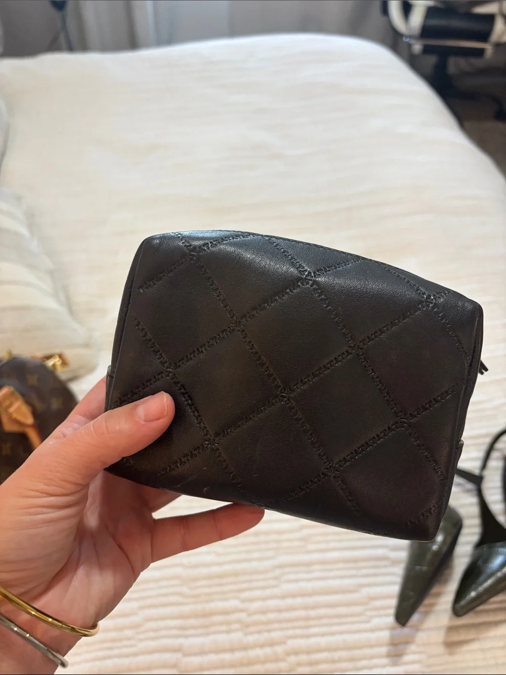 Tory Burch cosmetic pouch